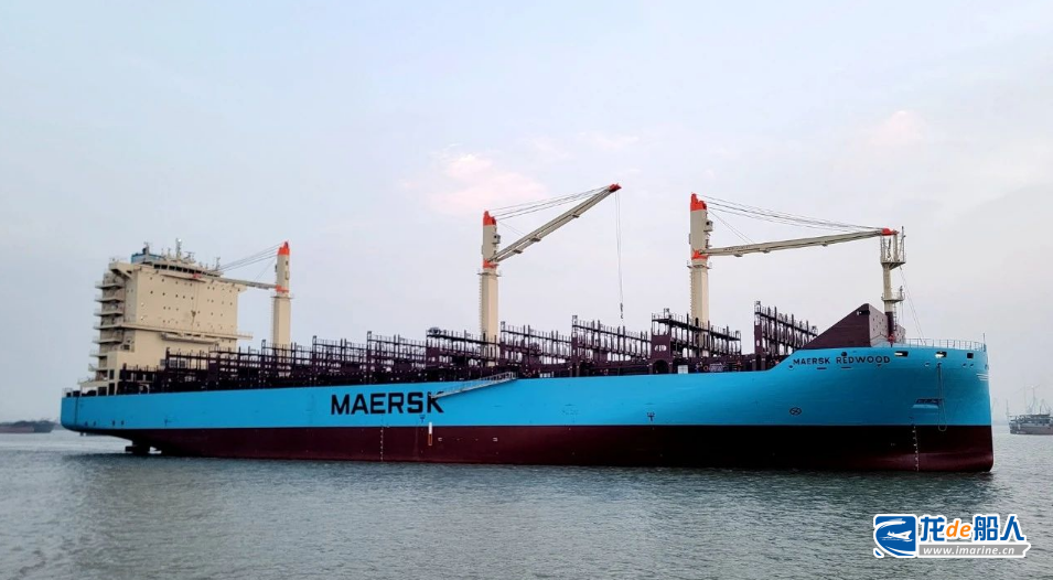 新扬子造船交付3500TEU集装箱船“MAERSK REDWOOD ”轮