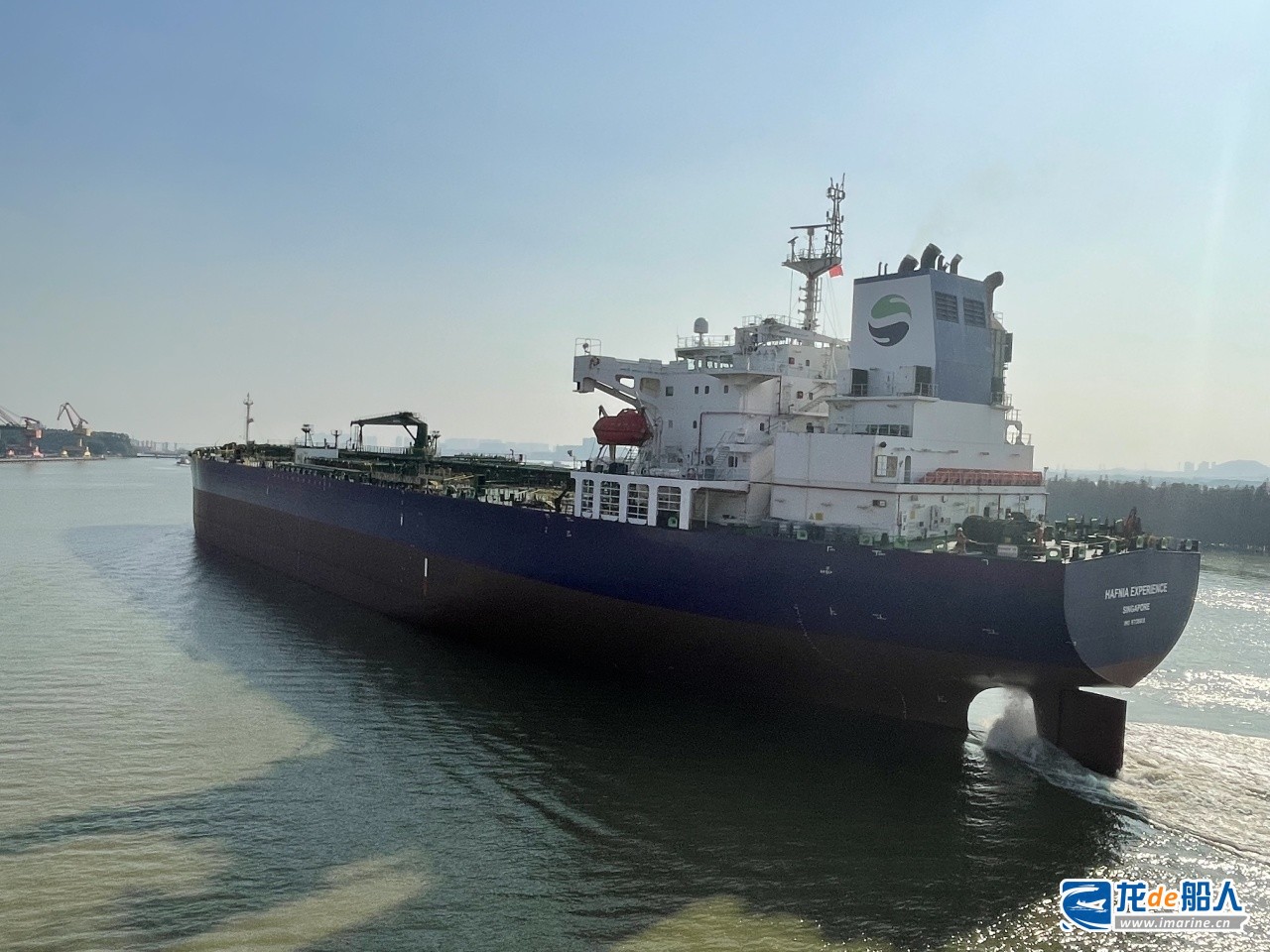 广东中远海运重工完成“HAFNIA EXPERIENCE”轮修理工程