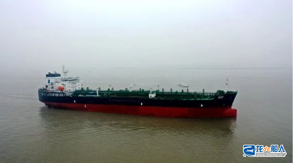 新时代造船交付月内第六艘船舶——46#50000吨Ⅱ类化学品船