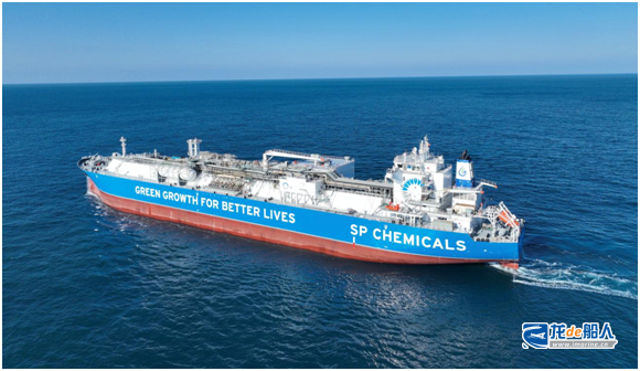 山东海洋集团所属太平洋气体船第三艘超大型乙烷运输船完成试航