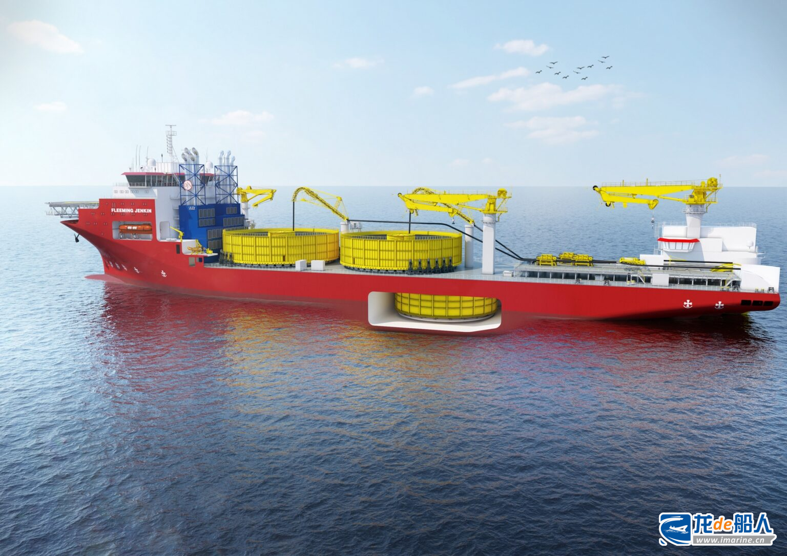 中国船厂造！全球最大电缆铺设船订购甲醇发动机